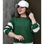 بلوز بافت کراپ - مانتو پاتریس رشت