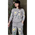 ست بلوز شلوار ملانژ بابونه - مانتو پاتریس رشت