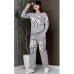 ست بلوز شلوار ملانژ بابونه - مانتو پاتریس رشت