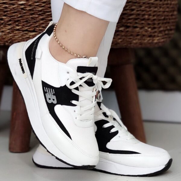 کتونی نیوبالانس سفید مشکی - مانتو پاتریس رشت