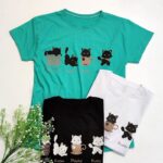 تیشرت گربه سیاه