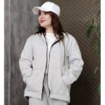 سویشرت ملانژ طوسی - مانتو پاتریس رشت