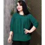 شومیز ابروبادی چیندار - مانتو پاتریس رشت