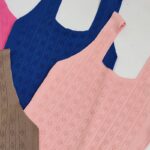 تاپ بافت لوزی ریز - مانتو پاتریس رشت