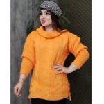 تونیک بافت بغل بندی یقه شل