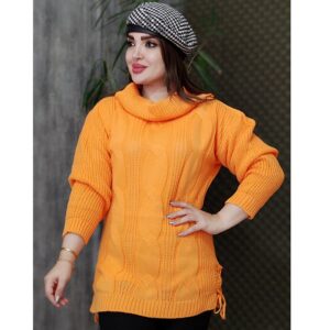 تونیک بافت بغل بندی یقه شل