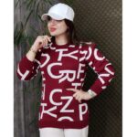 تونیک بافت حروف - مانتو پاتریس رشت