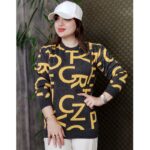 تونیک بافت حروف - مانتو پاتریس رشت