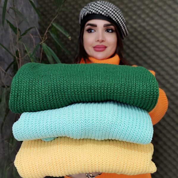 تونیک بافت یقه شل - مانتو پاتریس رشت