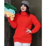 تونیک بافت یقه شل - مانتو پاتریس رشت