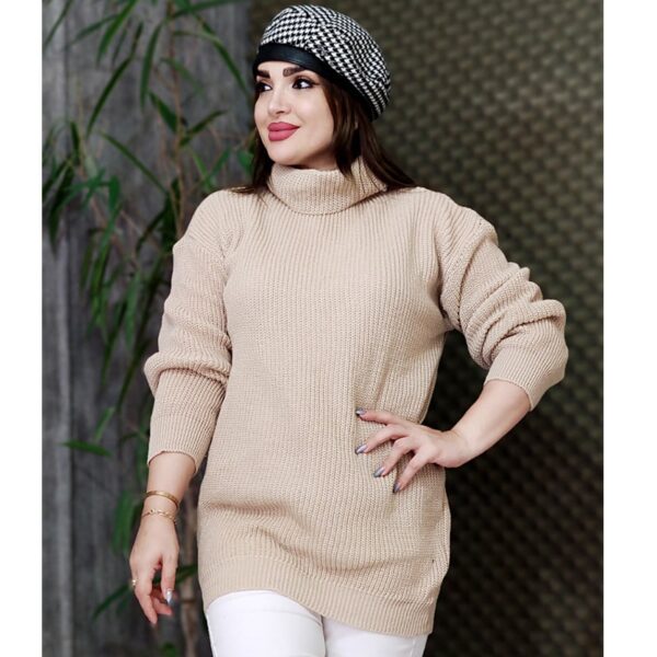 تونیک بافت یقه شل - مانتو پاتریس رشت