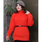 بافت یقه شل - مانتو پاتریس رشت