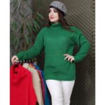 تونیک بافت یقه شل - مانتو پاتریس رشت