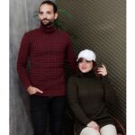 بلوز بافت شطرنجی - مانتو پاتریس رشت