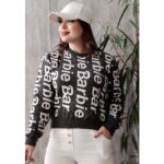 بلوز بافت کراپ باربی - مانتو پاتریس رشت