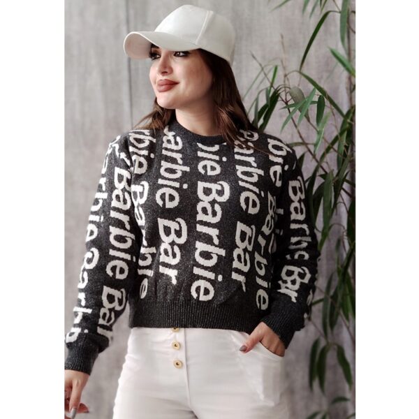 بلوز بافت کراپ باربی - مانتو پاتریس رشت