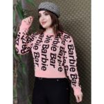 بلوز بافت کراپ باربی - مانتو پاتریس رشت