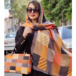 ست کیف و شال طرحدار - مانتو پاتریس رشت