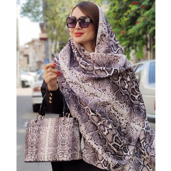 ست کیف و شال طرحدار - مانتو پاتریس رشت