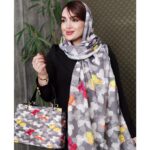 ست کیف و شال طرحدار - مانتو پاتریس رشت