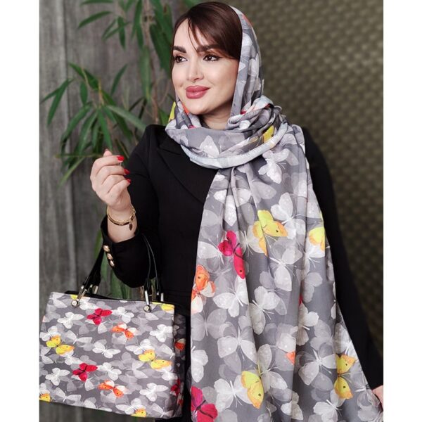 ست کیف و شال طرحدار - مانتو پاتریس رشت