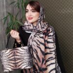 ست کیف و شال طرحدار - مانتو پاتریس رشت