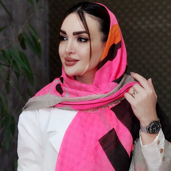 روسری فندی رنگی - مانتو پاتریس رشت