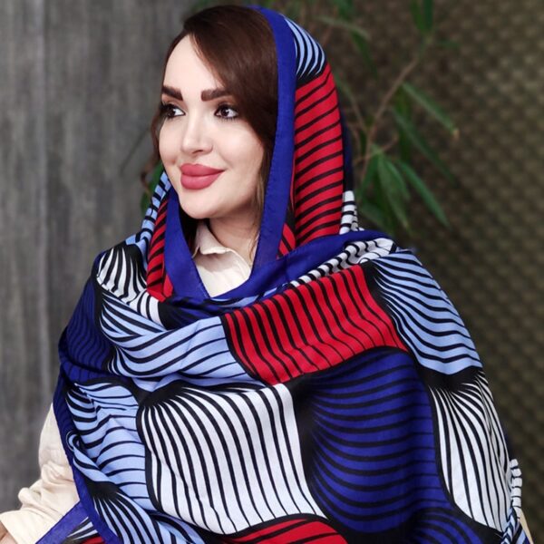 شال نخی هلالی رنگی - مانتو رپاتریس رشت