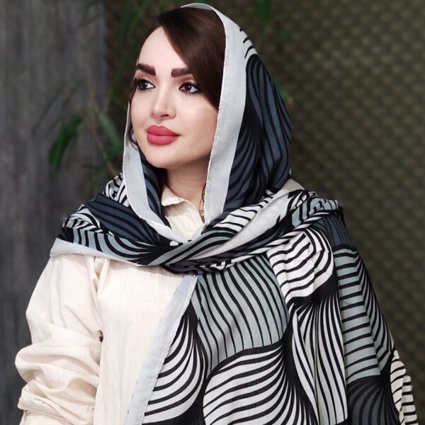 شال نخی هلالی رنگی - مانتو رپاتریس رشت