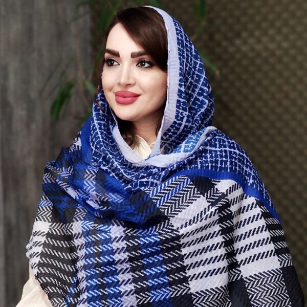 شال پلیسه چهارخونه - مانتو پاتریس رشت