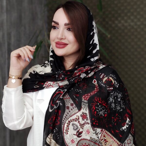 شال سنتی طرح اسب - مانتو پاتریس رشت