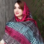 شال نخی هندسی - مانتو پاتریس رشت