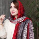 شال نخی هندسی - مانتو پاتریس رشت