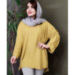 مانتو جلوبسته کجراه - مانتو پاتریس رشت