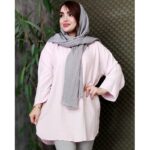 مانتو جلوبسته کجراه - مانتو پاتریس رشت
