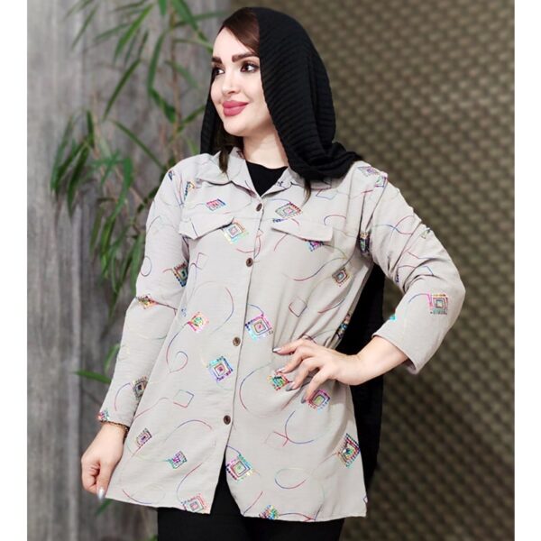 مانتو پولکی جیب نما - مانتو پاتریس رشت