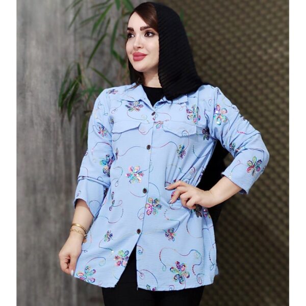 مانتو پولکی جیب نما - مانتو پاتریس رشت