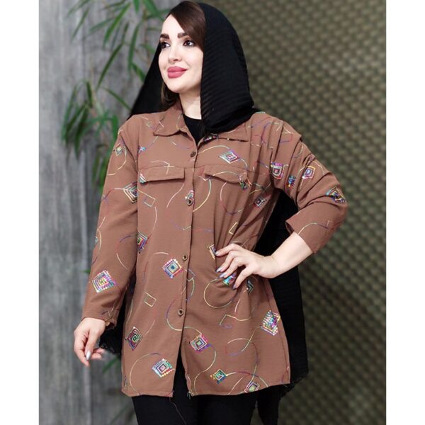 مانتو پولکی جیب نما - مانتو پاتریس رشت