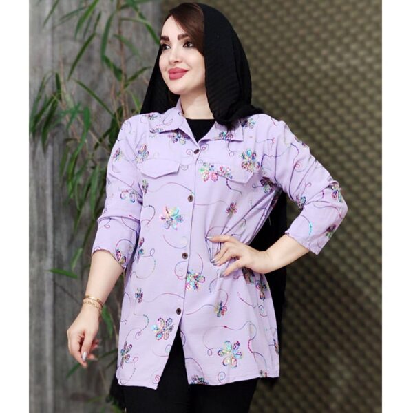 مانتو پولکی جیب نما - مانتو پاتریس رشت