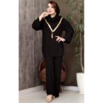 ست کراش نوار طلایی - مانتو پاتریس رشت
