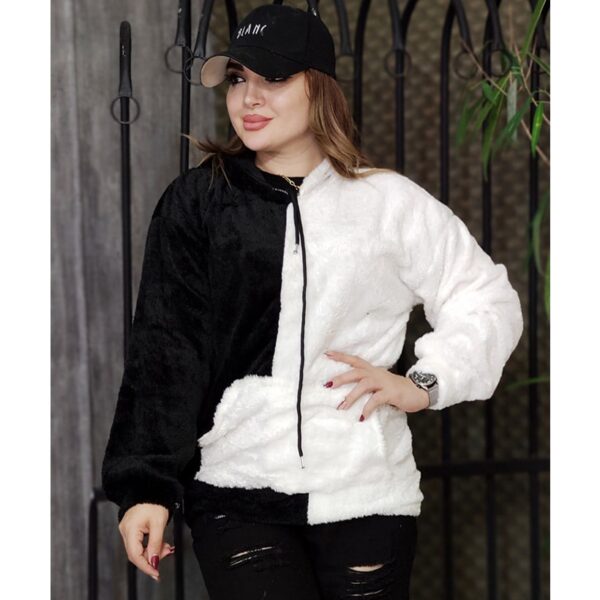 هودی تدی دو رنگ - مانتو پاتریس رشت