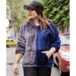 هودی تدی دو رنگ - مانتو پاتریس رشت