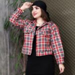 کت چهارخونه کشمیر - مانتو پاتریس رشت