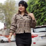 کت چهارخونه کشمیر - مانتو پاتریس رشت