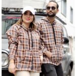 سویشرت چهارخونه کشمیر