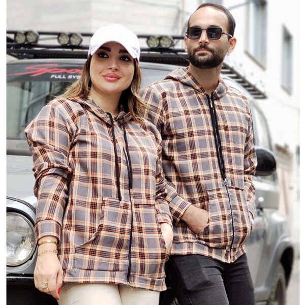 سویشرت چهارخونه کشمیر