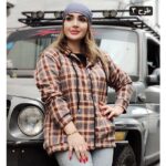 سویشرت چهارخونه کشمیر - مانتو پاتریس رشت