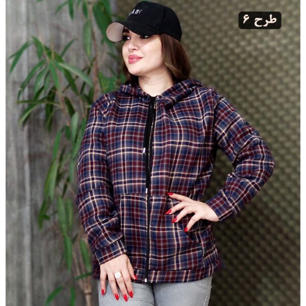 سویشرت چهارخونه کشمیر - مانتو پاتریس رشت