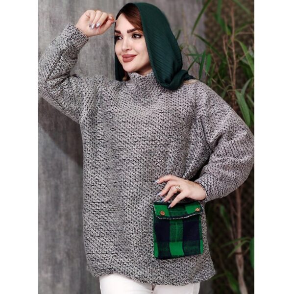 تونیک بافت یقه شل - مانتو پاتریس رشت