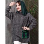 تونیک بافت یقه شل - مانتو پاتریس رشت